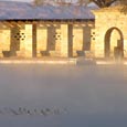 Sunrise at the Pool, Balmorhea State Park, December 2005