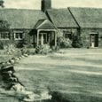 Postcard, Refectory, Bastrop State Park, c. 1941