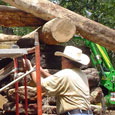 Roof Restoration, Scenic Overlook #2, Bastrop State Park, 2006