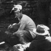 Stone Masons, Bastrop State Park, 1933 - 1939