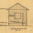 Proposed Cabins, Blanco State Park, September 6, 1936