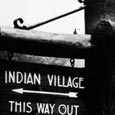 Directional Sign at Foot of Skyline Drive, Davis Mountains State Park, c. 1936