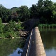 Lake Fort Parker Dam, Fort Parker State Park, c. 1993