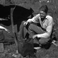 "Itinerants in San Antonio—Hobo Jungle," 1938