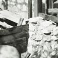 Granary Reconstruction at Mission Nuestra Señora de Espíritu Santo de Zúñiga, Goliad State Park, c. 1939-1940