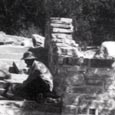 Grand Stairway to Cavern, Longhorn Cavern State Park, c. 1937 - 1938