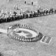 Aerial View of the CCC camp, Mother Neff State Park, 1935