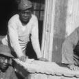 Enrollees as Carpenters, Palo Duro Canyon State Park, January 31, 1935