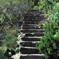 Stone Staircase to Coronado Lodge, Palo Duro Canyon State Park, c. 2005