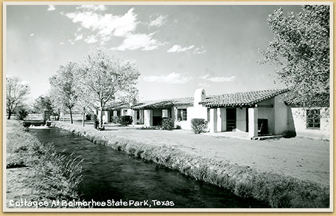 Motor Courts, Balmorhea State Park, 1940s-1950s Motor Courts, Balmorhea State Park, 1940s-1950s