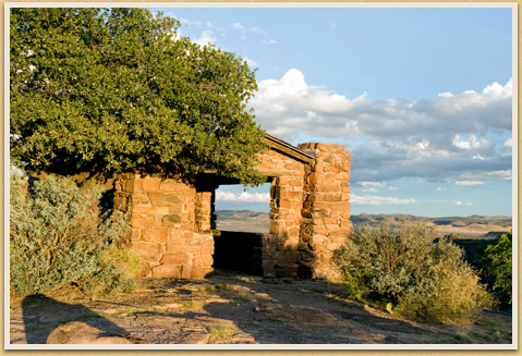 Skyline Drive North Lookout Shelter, Davis Mountains State Park, 2006